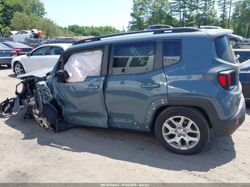 2018 Jeep Renegade Latitude 4X4 VIN: ZACCJBBB8JPH16516 Lot: 42794413