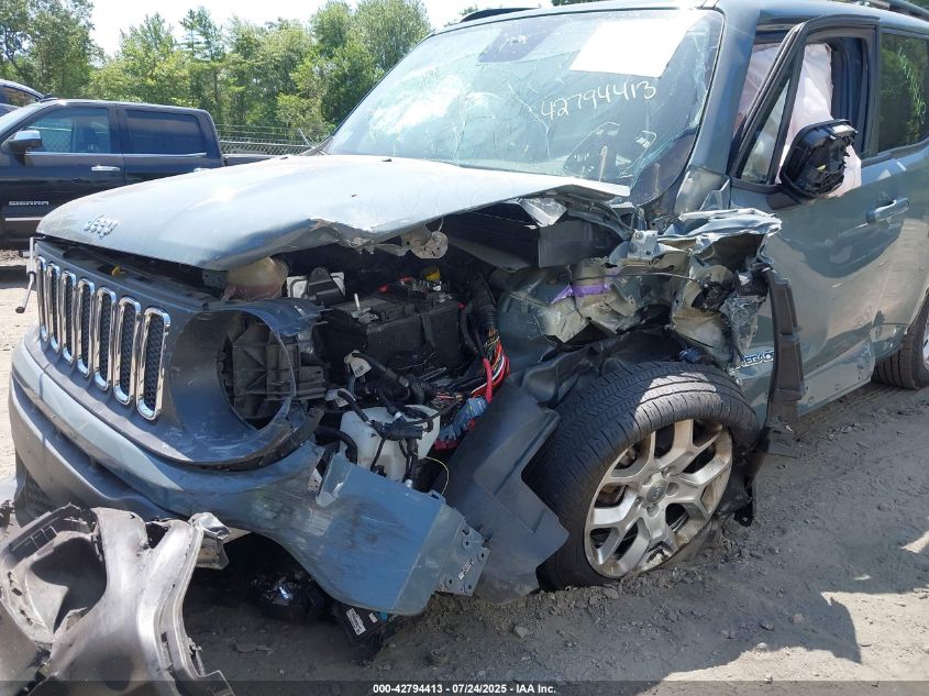 2018 Jeep Renegade Latitude 4X4 VIN: ZACCJBBB8JPH16516 Lot: 42794413