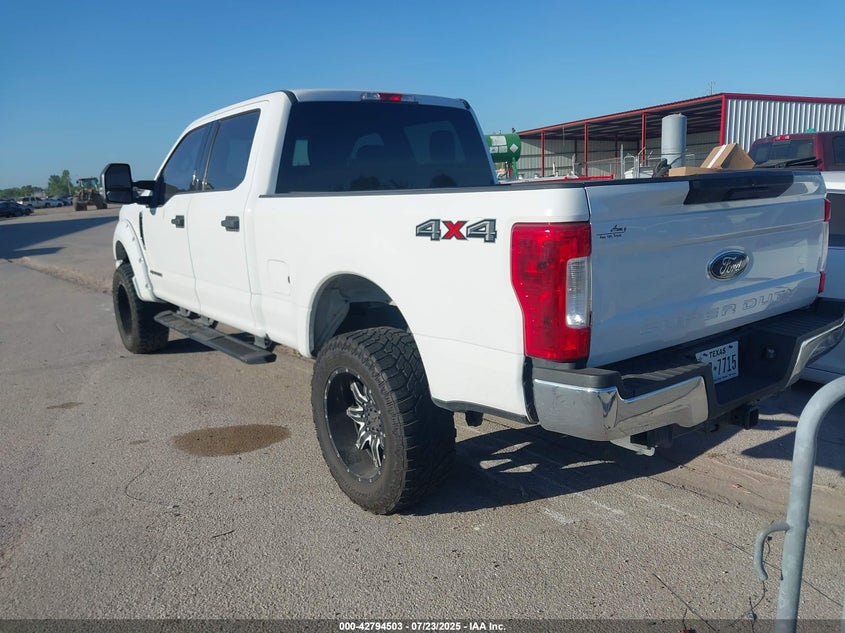 Vin: 1ft7w2bt6jeb13147, lot: 43287926, ford f-250 xlt 20183