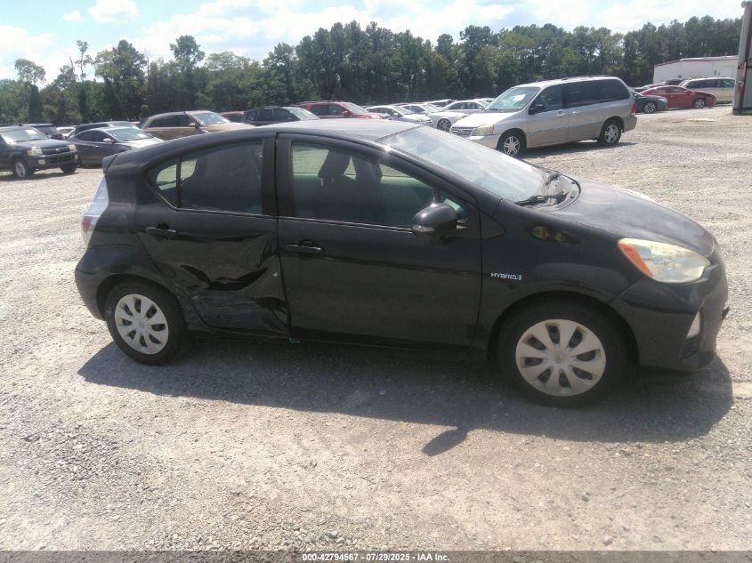 2012 Toyota Prius C Two VIN: JTDKDTB34C1506211 Lot: 42794567