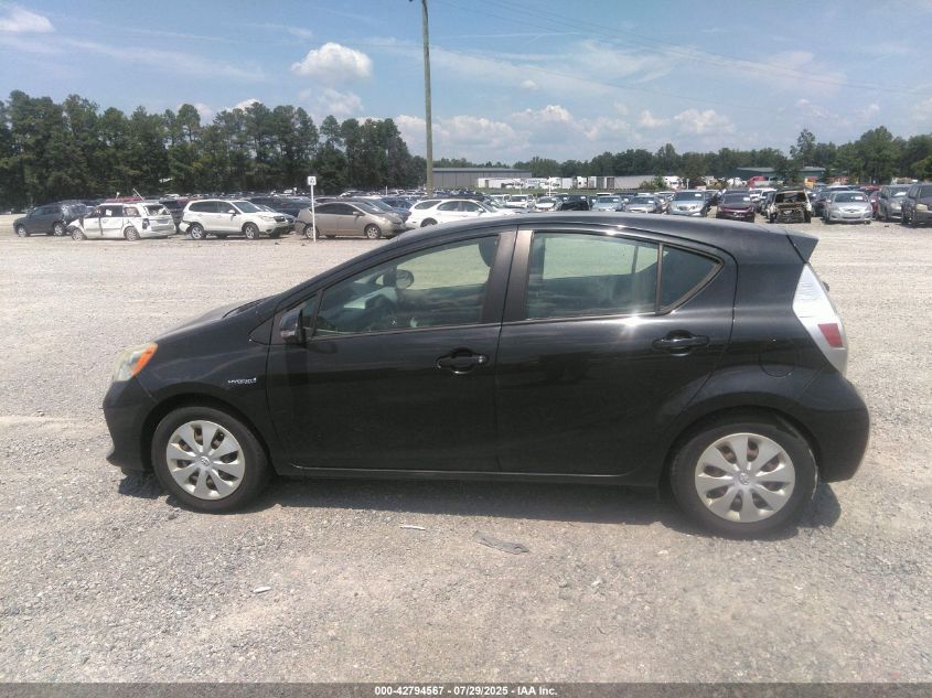 2012 Toyota Prius C Two VIN: JTDKDTB34C1506211 Lot: 42794567