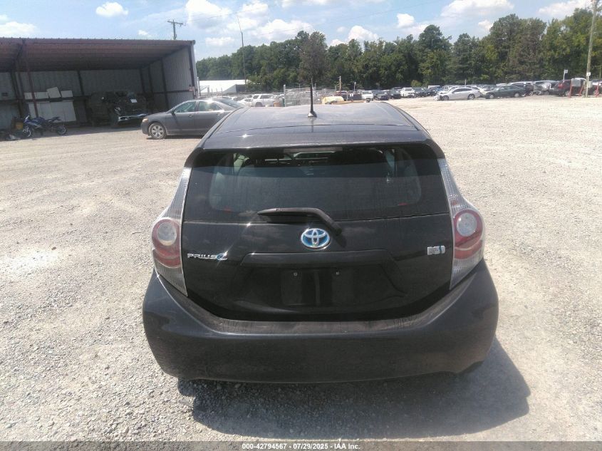 2012 Toyota Prius C Two VIN: JTDKDTB34C1506211 Lot: 42794567