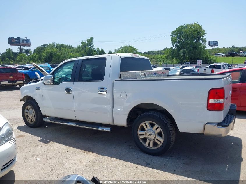 2007 Ford F-150 Lariat/Xlt VIN: 1FTPW12V87KC48233 Lot: 42794588