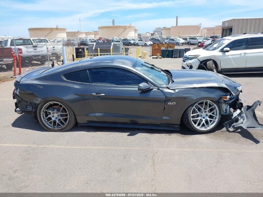 2016 Ford Mustang Gt Premium VIN: 1FA6P8CF1G5252332 Lot: 42794596