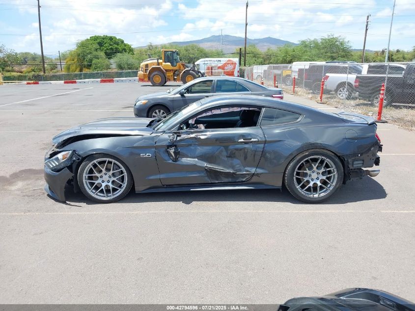 2016 Ford Mustang Gt Premium VIN: 1FA6P8CF1G5252332 Lot: 42794596