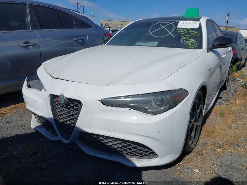 2022 Alfa Romeo Giulia Veloce Ti Rwd VIN: ZARFAMBN8N7666146 Lot: 42794604