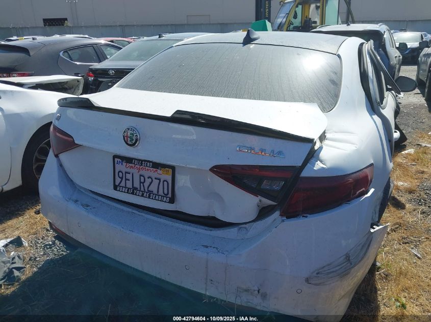 2022 Alfa Romeo Giulia Veloce Ti Rwd VIN: ZARFAMBN8N7666146 Lot: 42794604