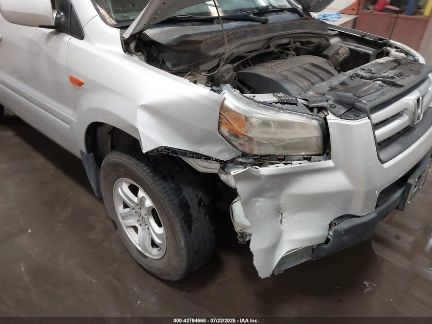 2008 Honda Pilot Vp VIN: 5FNYF28218B029085 Lot: 42794668