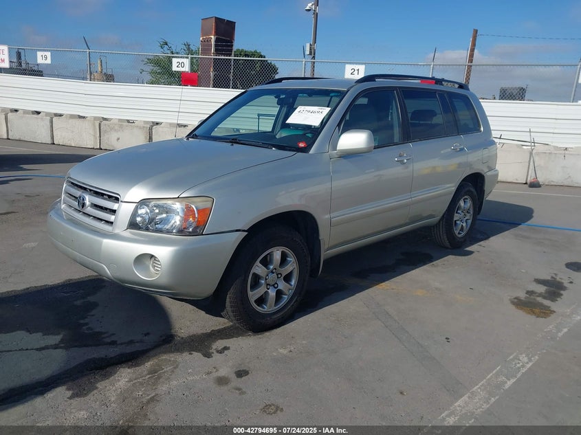 2004 Toyota Highlander V6 VIN: JTEGP21A940042441 Lot: 42794695