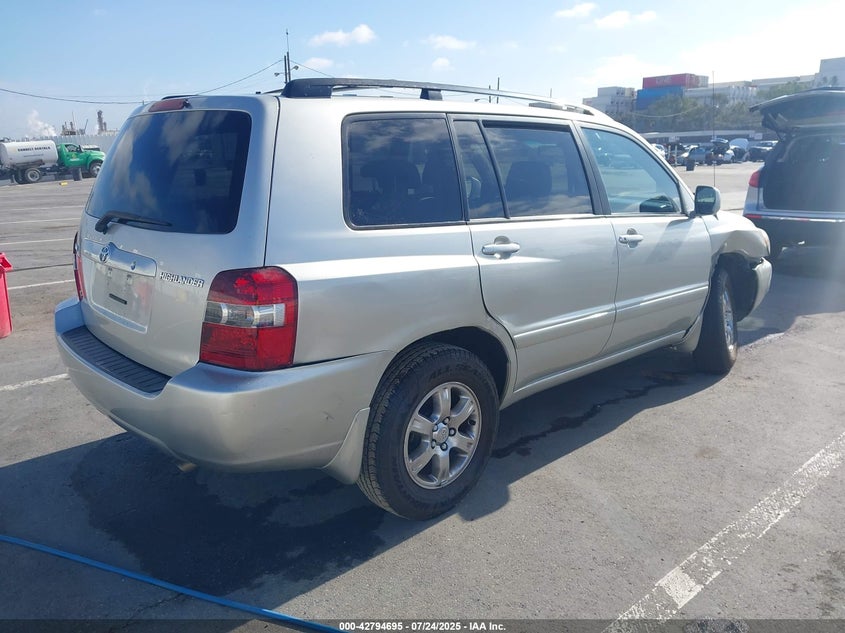 2004 Toyota Highlander V6 VIN: JTEGP21A940042441 Lot: 42794695