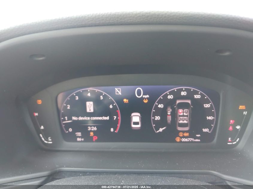 2024 Honda Accord Lx VIN: 1HGCY1F22RA090586 Lot: 42794736