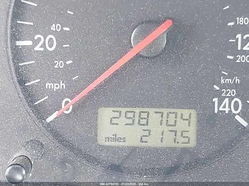 1999 Volkswagen Jetta Gl Tdi VIN: 3VWRF29M1XM039823 Lot: 42794753