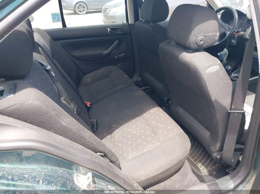 1999 Volkswagen Jetta Gl Tdi VIN: 3VWRF29M1XM039823 Lot: 42794753