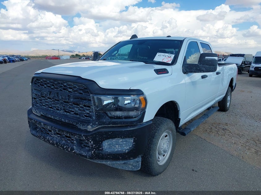 2023 Ram 2500 6.4 Tradesman 4x4 8' Box White Lot 111042794768 Vin 3C6UR5HJXPG610261