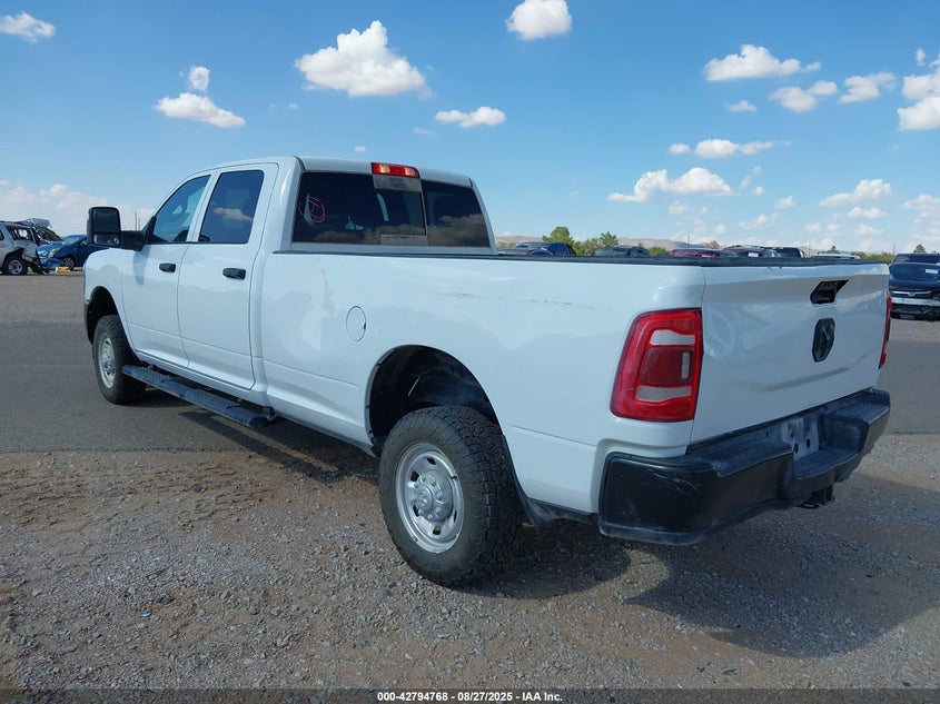 2023 Ram 2500 6.4 Tradesman 4x4 8' Box White Lot 111042794768 Vin 3C6UR5HJXPG610261