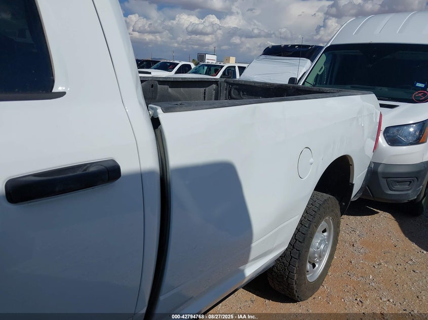 2023 Ram 2500 6.4 Tradesman 4x4 8' Box White Lot 111042794768 Vin 3C6UR5HJXPG610261