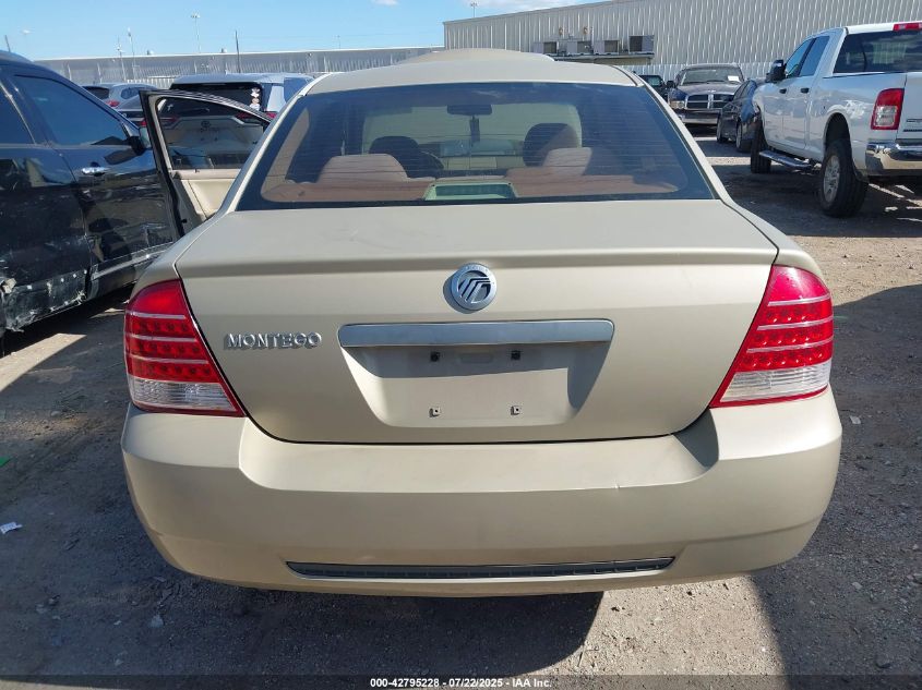 2006 Mercury Montego Luxury VIN: 1MEHM401X6G615256 Lot: 42795228