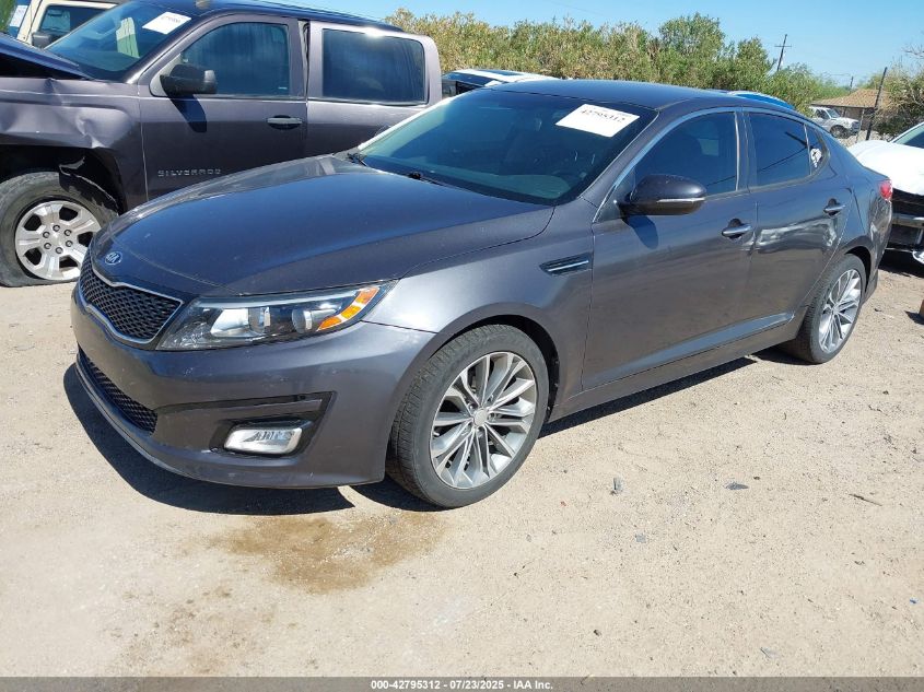 2015 Kia Optima Lx VIN: 5XXGM4A76FG475326 Lot: 42795312