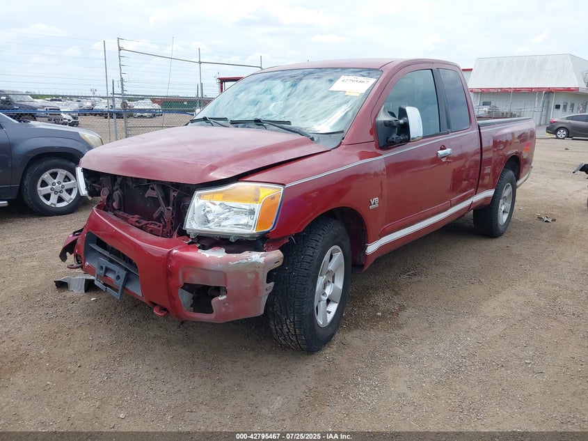 2005 Nissan Titan Se VIN: 1N6BA06A05N548514 Lot: 42795467