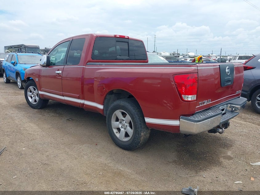 2005 Nissan Titan Se VIN: 1N6BA06A05N548514 Lot: 42795467