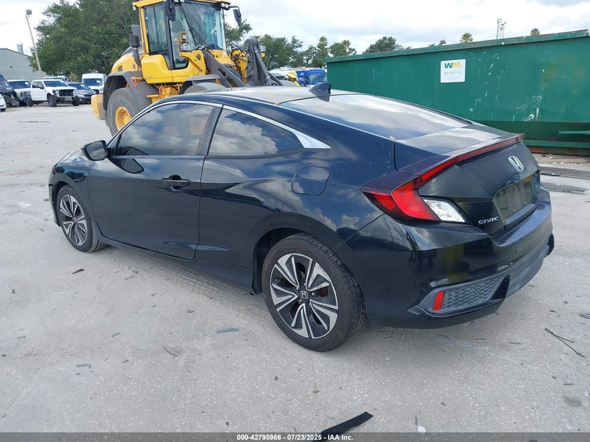 Vin: 2hgfc3b32jh354076, lot: 43289409, honda civic ex-t 20183
