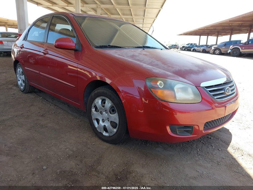 2009 KIA SPECTRA VIN: KNAFE222395663243