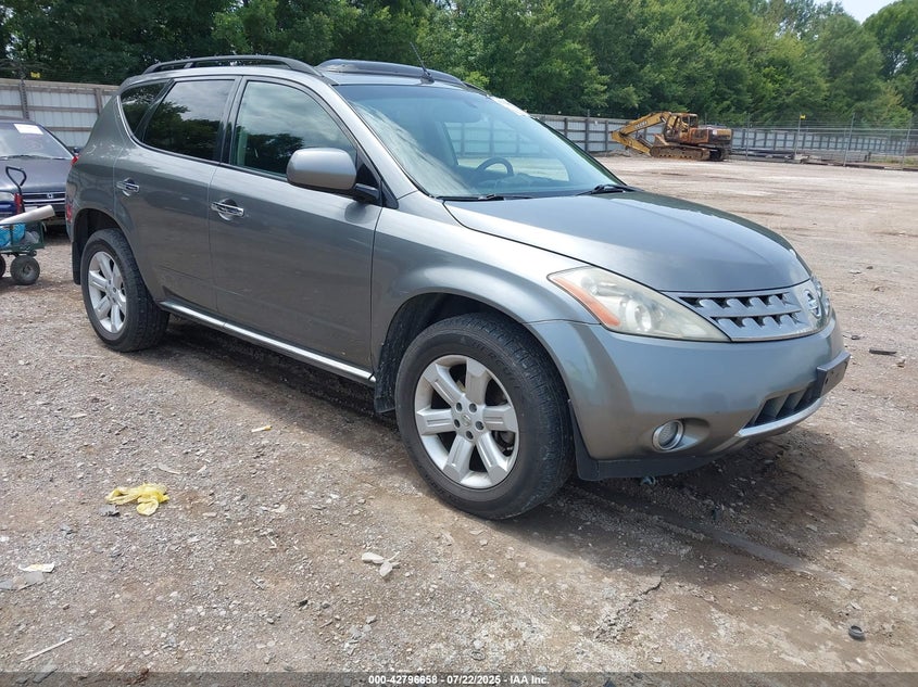 JN8AZ08W77W602750 2007 Nissan Murano Sl auction photo 1