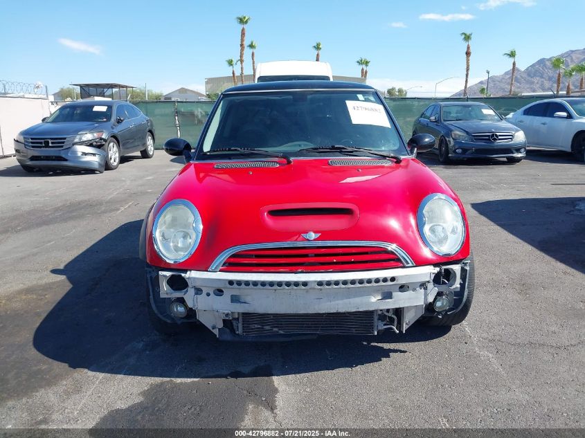 2004 Mini Cooper S VIN: WMWRE33434TD81436 Lot: 42796882