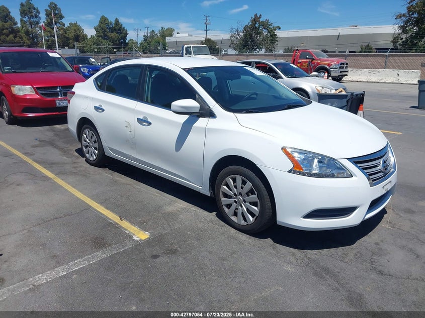 3N1AB7AP5FY362541 2015 Nissan Sentra Fe+ S auction photo 1