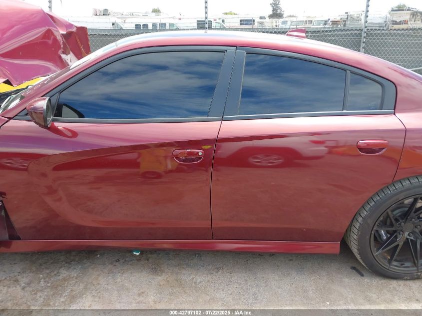 2019 Dodge Charger Scat Pack Rwd VIN: 2C3CDXGJ0KH740286 Lot: 42797102