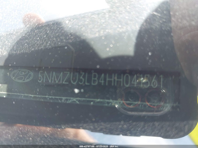 2017 HYUNDAI SANTA FE SPORT 2.4L - 5NMZU3LB4HH041561