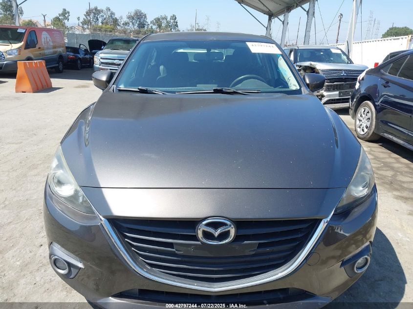 2014 Mazda Mazda3 I Touring VIN: JM1BM1L73E1147166 Lot: 42797244