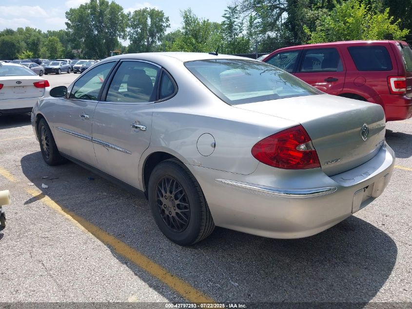 2008 Buick Lacrosse Cx grey sedan gasoline 2G4WC582481267190 photo #4