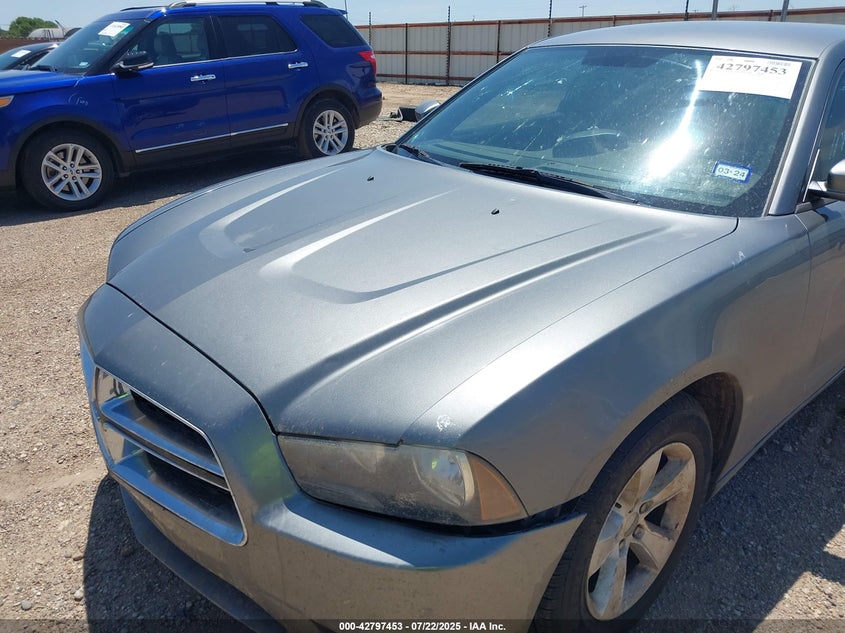 2012 Dodge Charger Se VIN: 2C3CDXBG2CH109472 Lot: 42797453