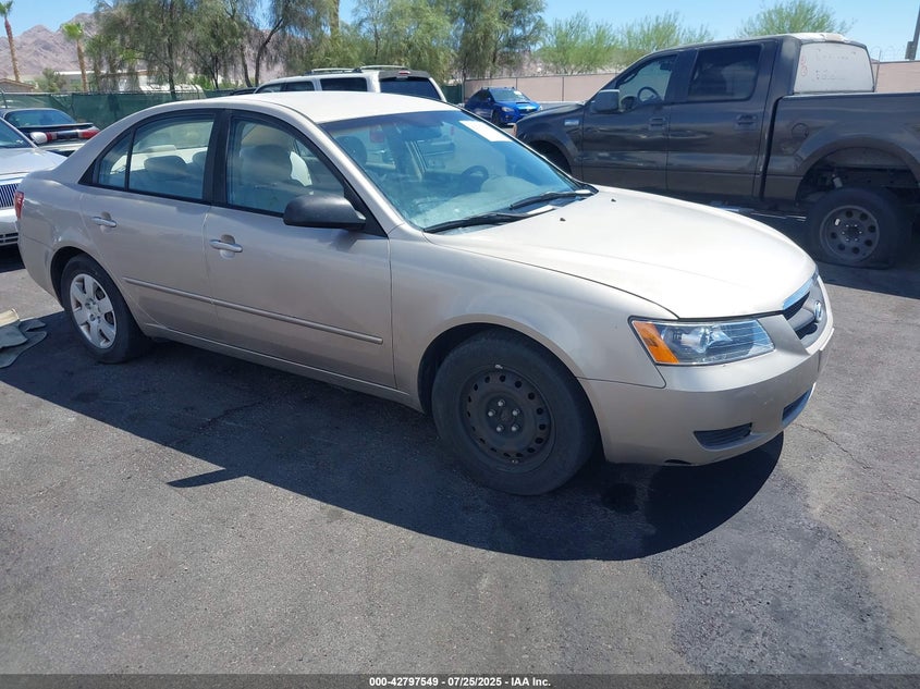 5NPET46C38H359198 2008 Hyundai Sonata Gls auction photo 1