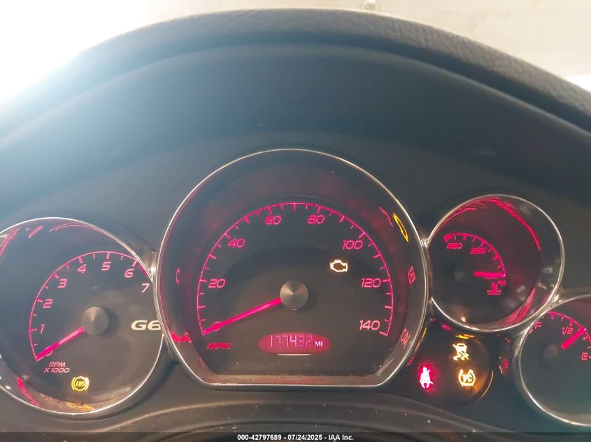 2008 Pontiac G6 Gt VIN: 1G2ZH57N484111576 Lot: 42797689