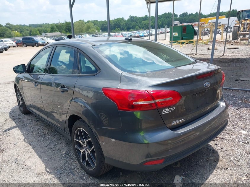Vin: 1fadp3f29jl214367, lot: 43291158, ford focus se 20183