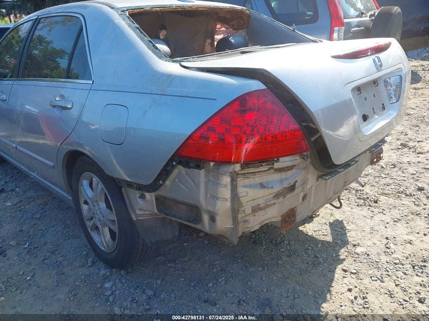 2007 Honda Accord 2.4 Ex VIN: 1HGCM568X7A200529 Lot: 42798131