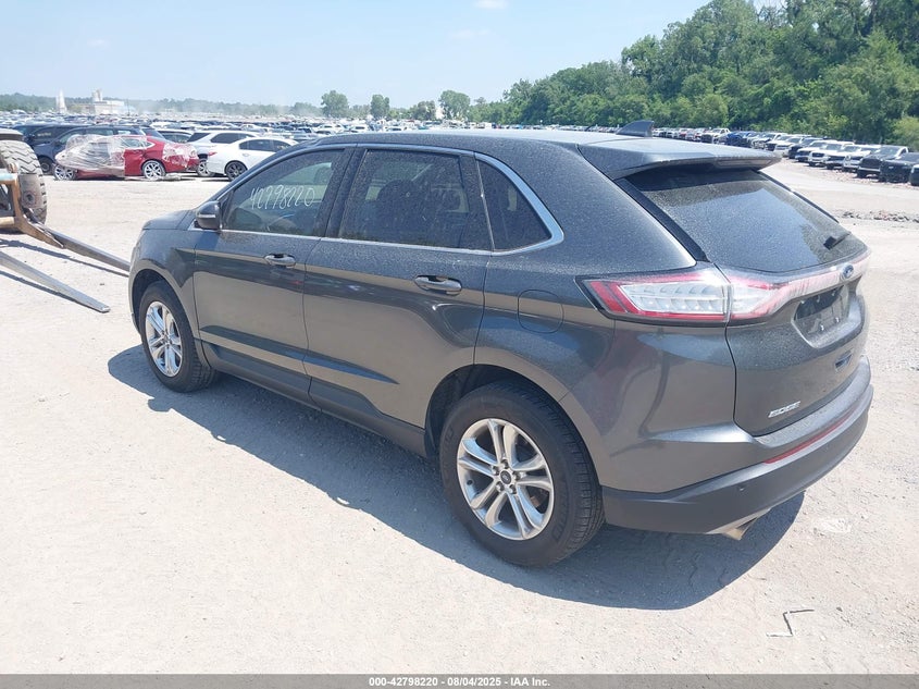 Vin: 2fmpk3j84gbc42468, lot: 43291652, ford edge sel 20163
