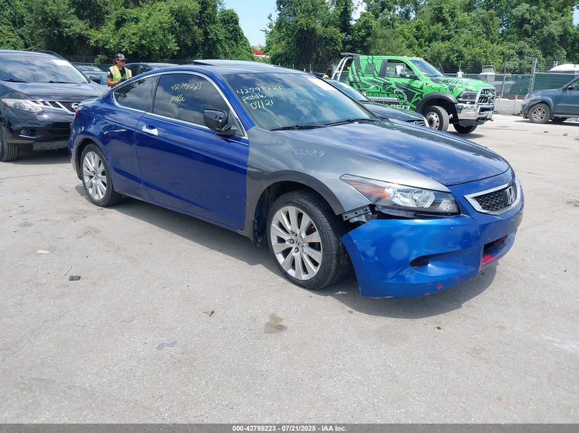 1HGCS228X8A010208 2008 Honda Accord 3.5 Ex-L auction photo 1