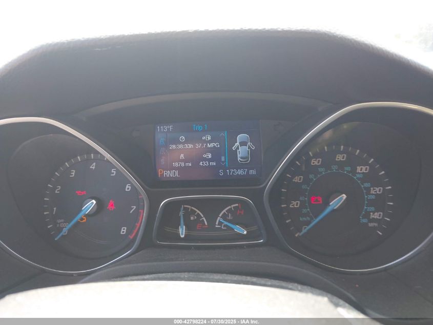 2014 Ford Focus Se VIN: 1FADP3F29EL194949 Lot: 42798224