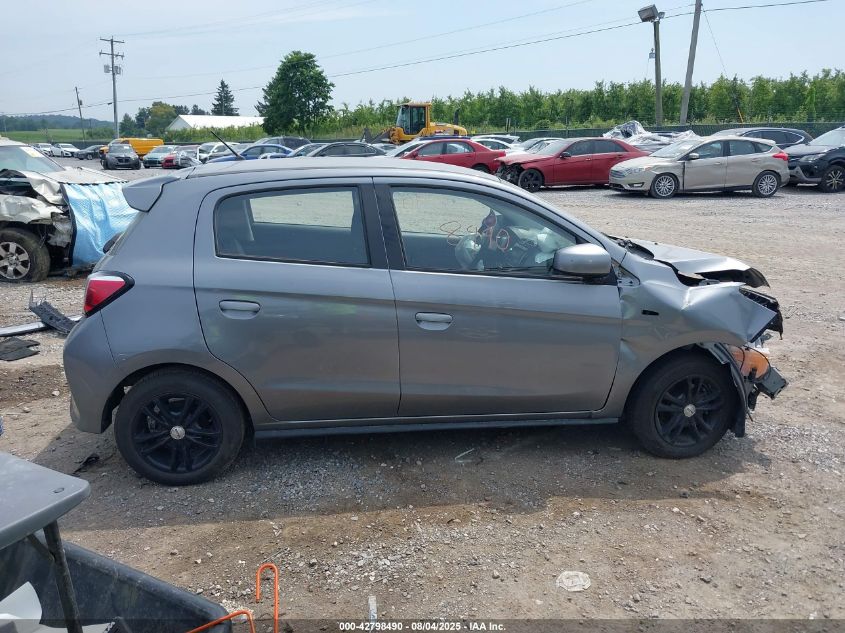 2021 Mitsubishi Mirage Carbonite Edition/Es/Le VIN: ML32AUHJ9MH002284 Lot: 42798490