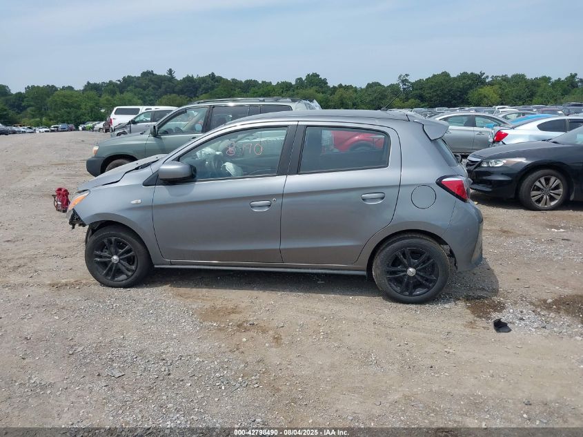 2021 Mitsubishi Mirage Carbonite Edition/Es/Le VIN: ML32AUHJ9MH002284 Lot: 42798490