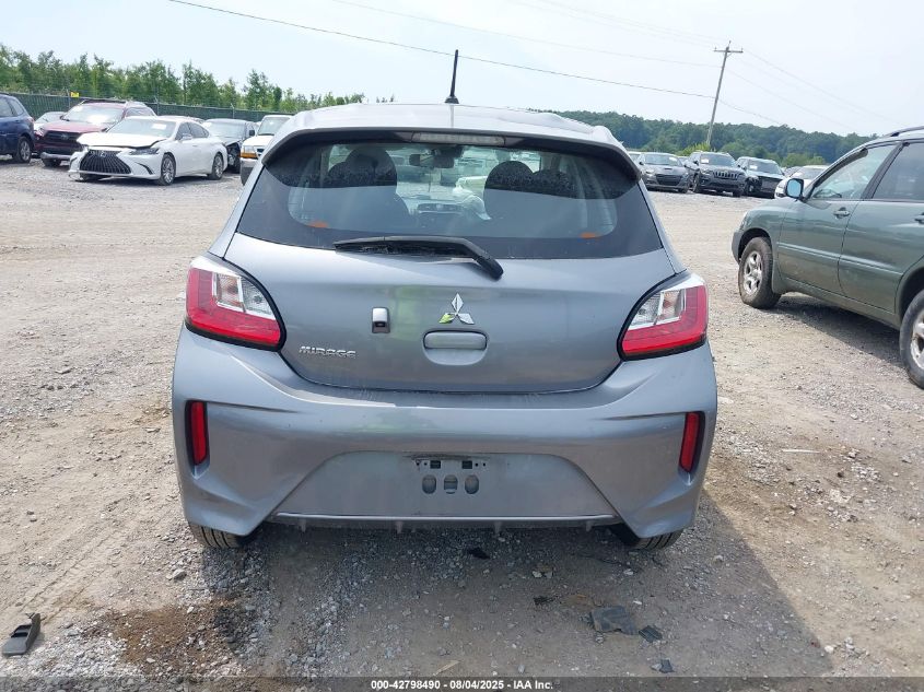 2021 Mitsubishi Mirage Carbonite Edition/Es/Le VIN: ML32AUHJ9MH002284 Lot: 42798490