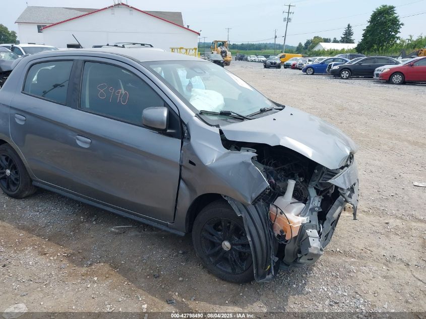 2021 Mitsubishi Mirage Carbonite Edition/Es/Le VIN: ML32AUHJ9MH002284 Lot: 42798490