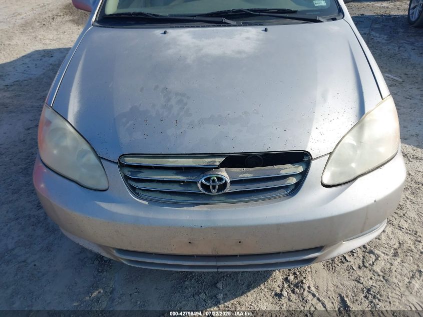 2003 Toyota Corolla Le VIN: 1NXBR32EX3Z033458 Lot: 42798494