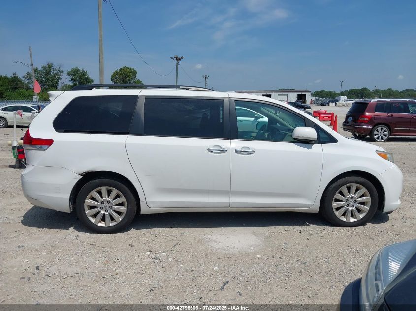 2011 Toyota Sienna Xle VIN: 5TDDK3DC6BS026183 Lot: 42798506
