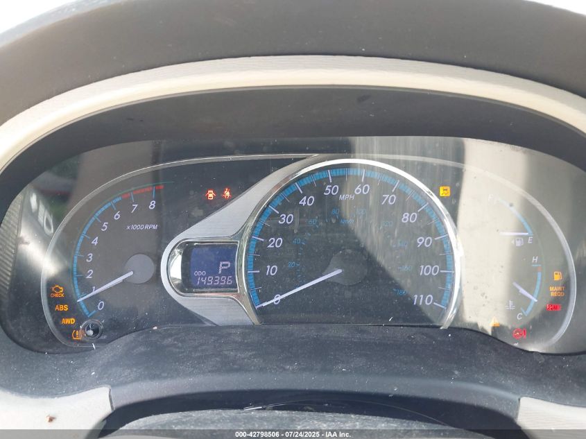 2011 Toyota Sienna Xle VIN: 5TDDK3DC6BS026183 Lot: 42798506