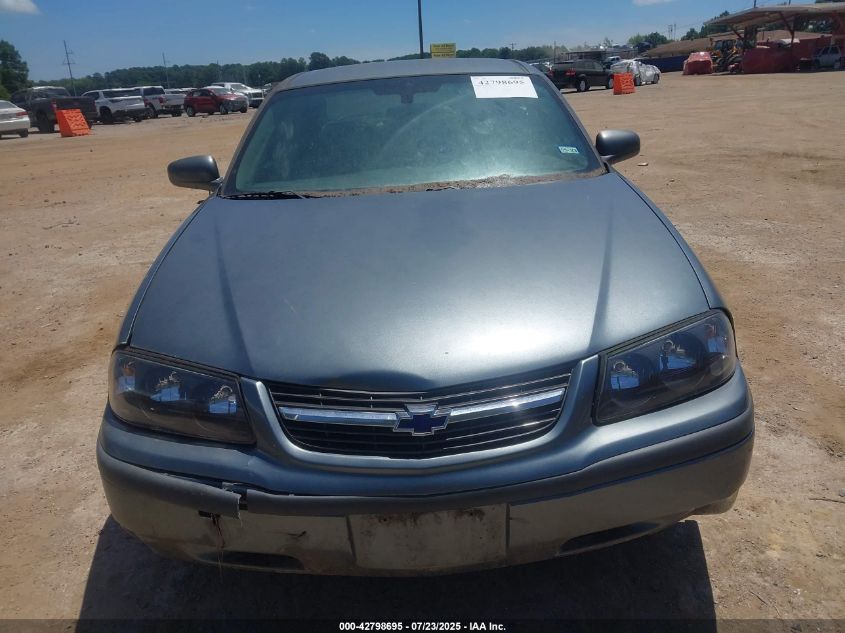 2004 Chevrolet Impala VIN: 2G1WF52EX49247576 Lot: 42798695