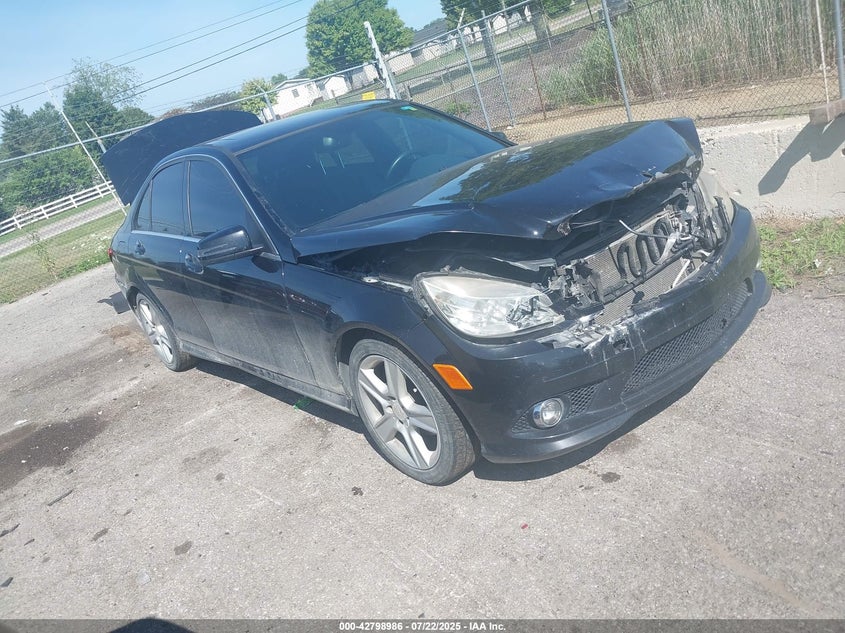 2010 MERCEDES-BENZ C CLASS VIN: WDDGF8BB5AF444392